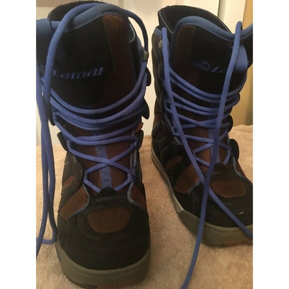Lamar Gto Snowboard Boots Adult Linered Size 9 Brown - Picture 3 of 7